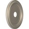 Ekena Millwork PVC Medallion (Canopies up to 11 1/2"), 19"OD x 3 1/2"ID x 1 1/2"P, Metallic Silver Metallic CMP19TRCSV - alternate 3